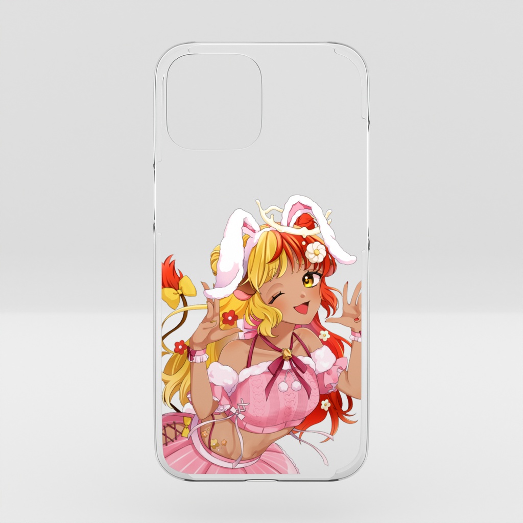 【蒜山カウ】iPhone１６クリアケース