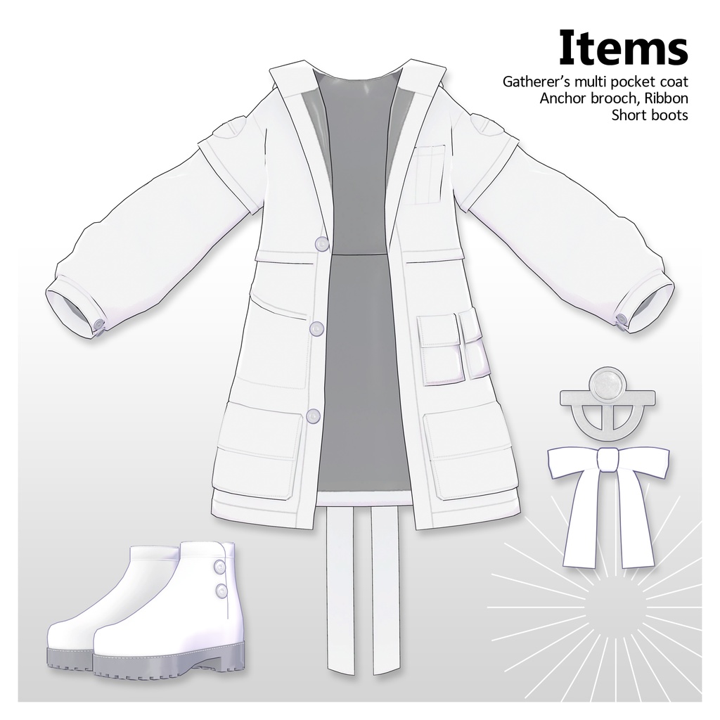 【Lapwing / VRoid - XWear】Roaming