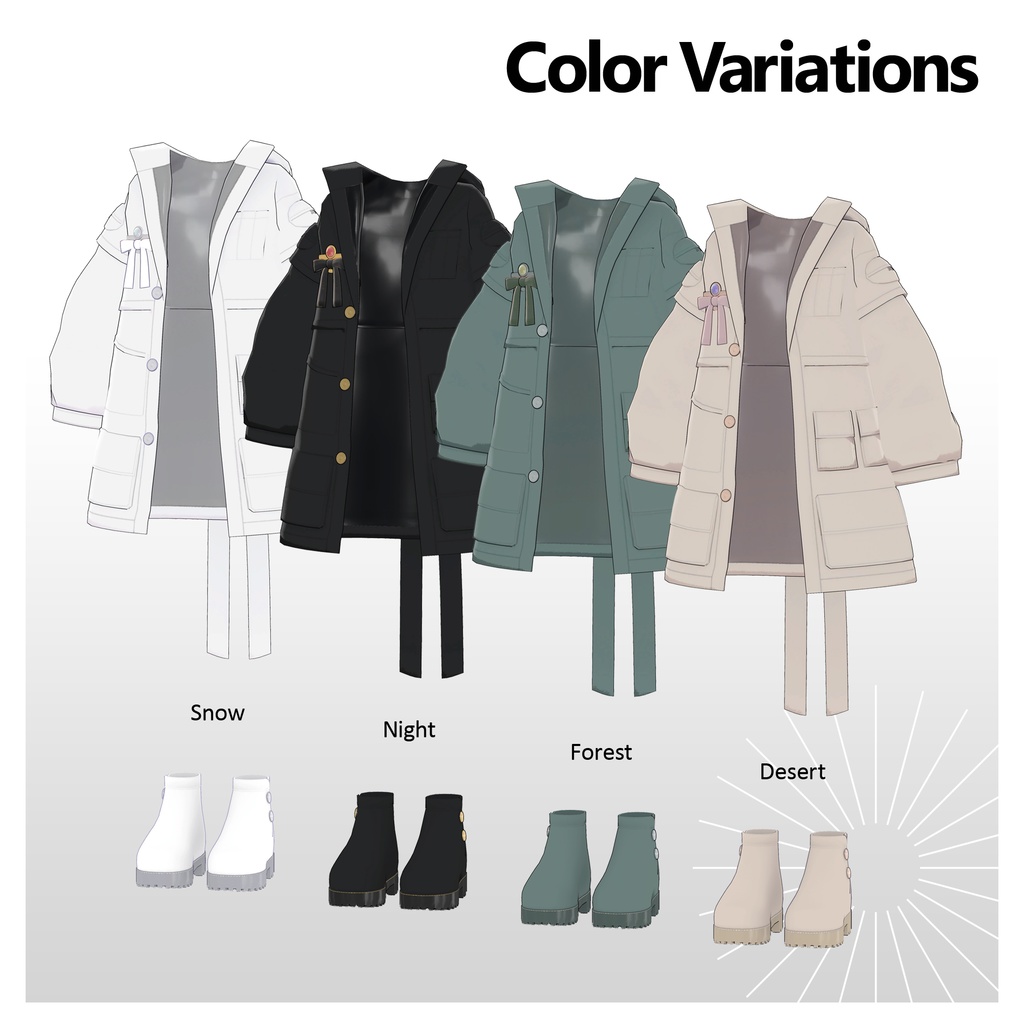 【Lapwing / VRoid - XWear】Roaming