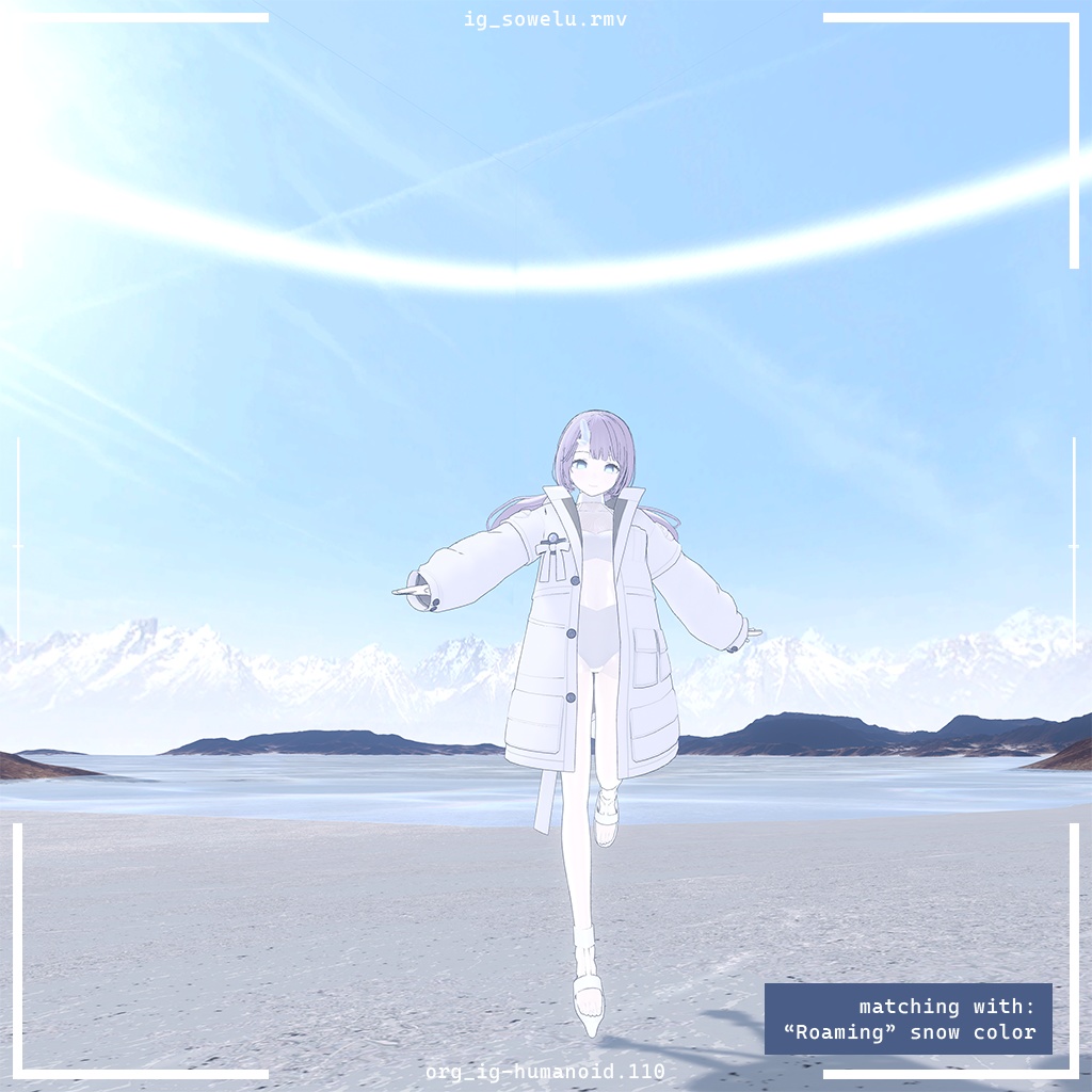 【Lapwing / Grus / VRoid】Swimwear "Sowelu" + Avatar "Sowelu"