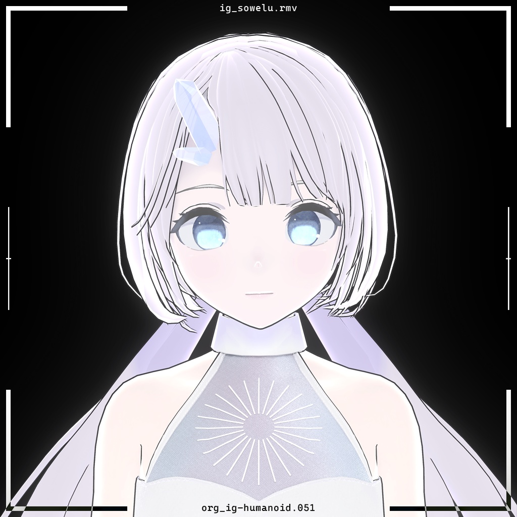 【Lapwing / Grus / VRoid】Swimwear "Sowelu" + Avatar "Sowelu"