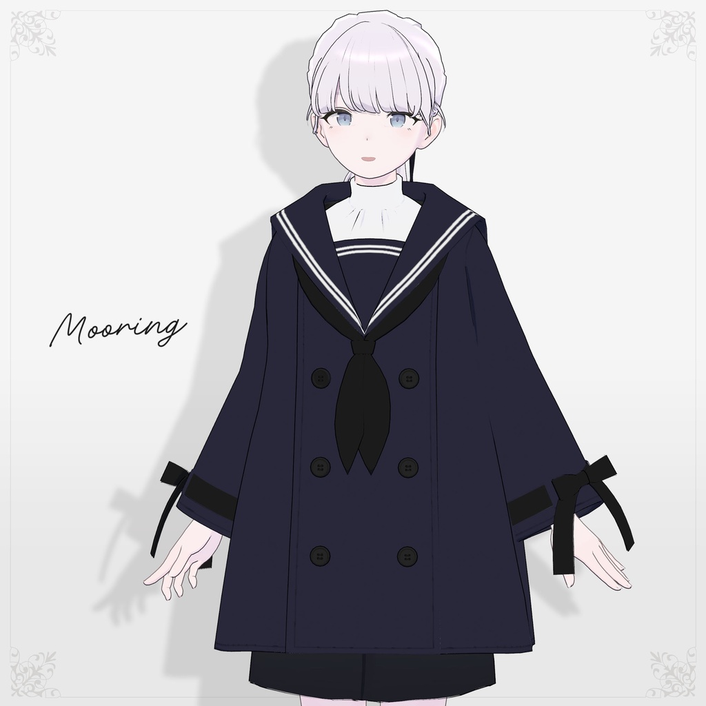 ○Sale【Lapwing】Sailor coat "Mooring"