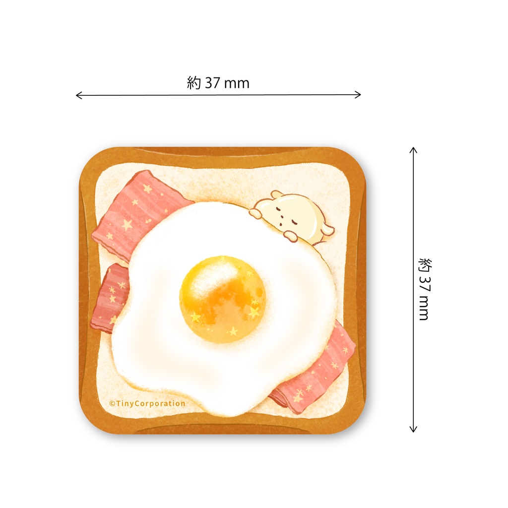 カチョカヴァロ犬《 食パン 》缶バッチ 全3種類