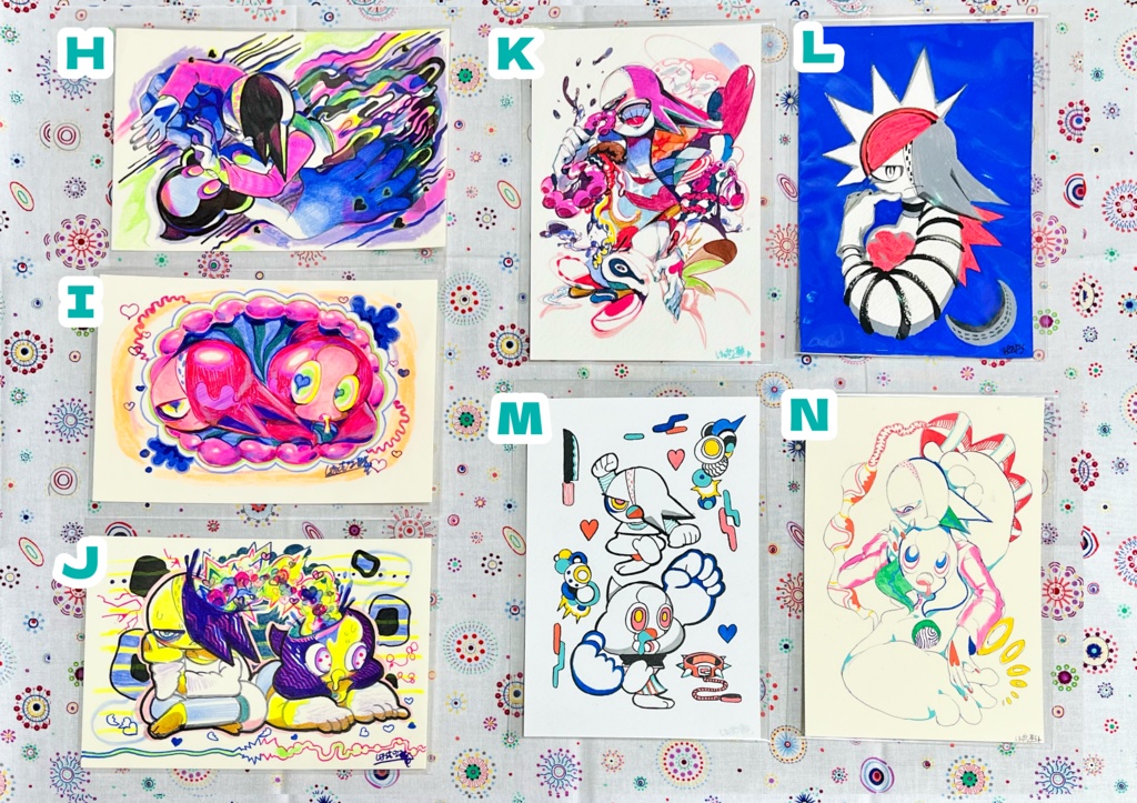 てづくりポストカード【よだれおにいさん】