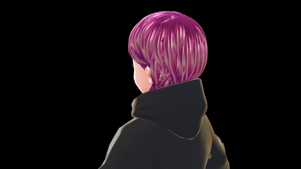 【テクスチャ】髪色パターン4色セット