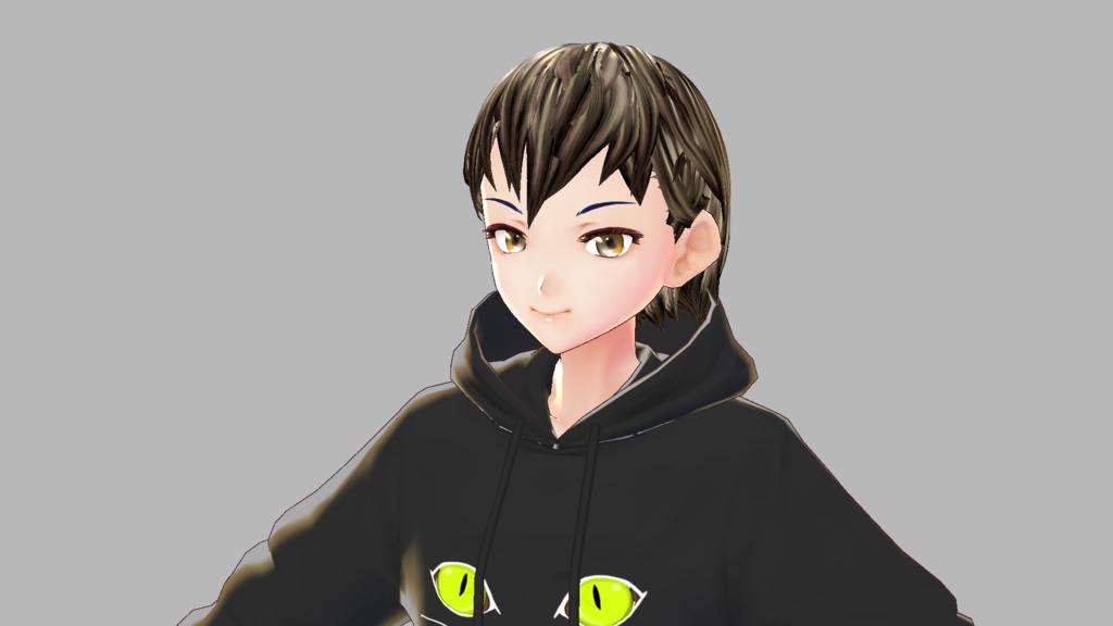 【テクスチャ】髪色パターン4色セット