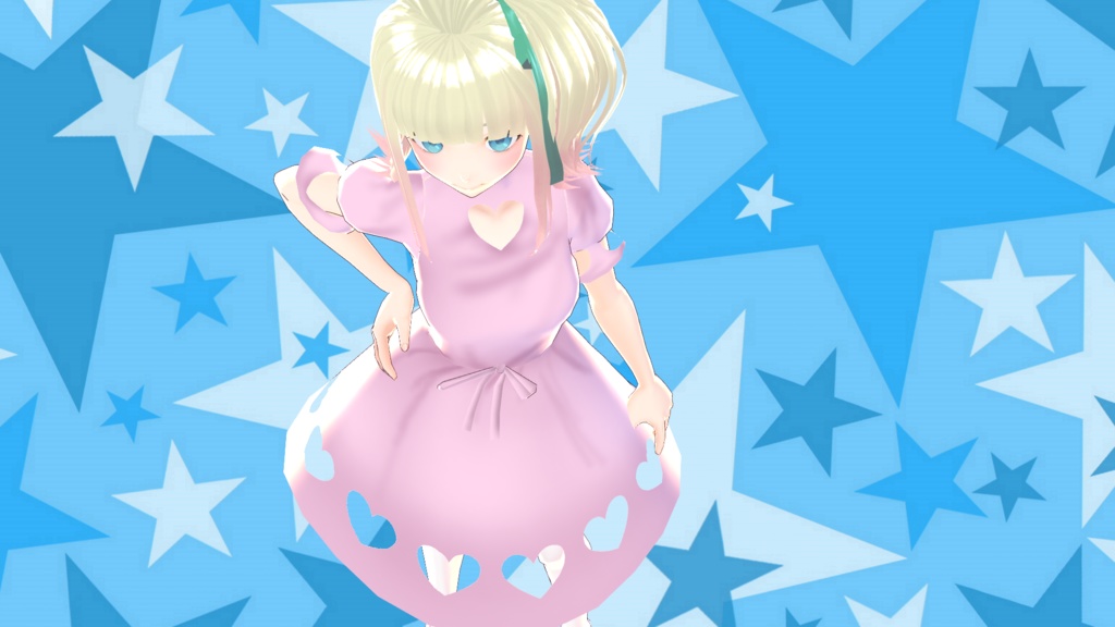 ハートのワンピース