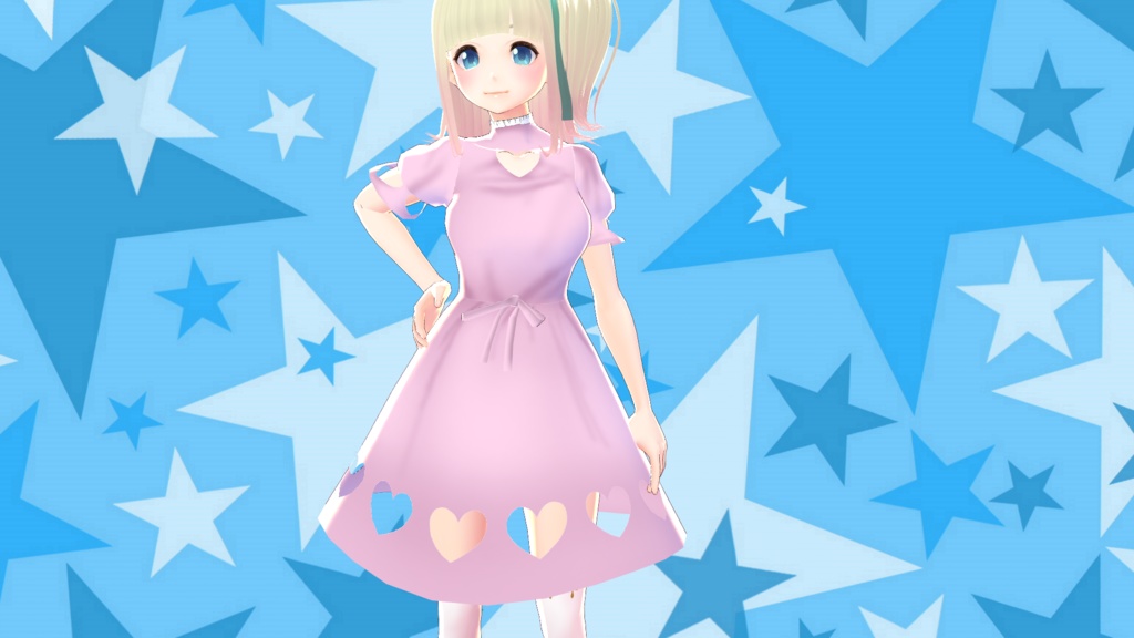 ハートのワンピース