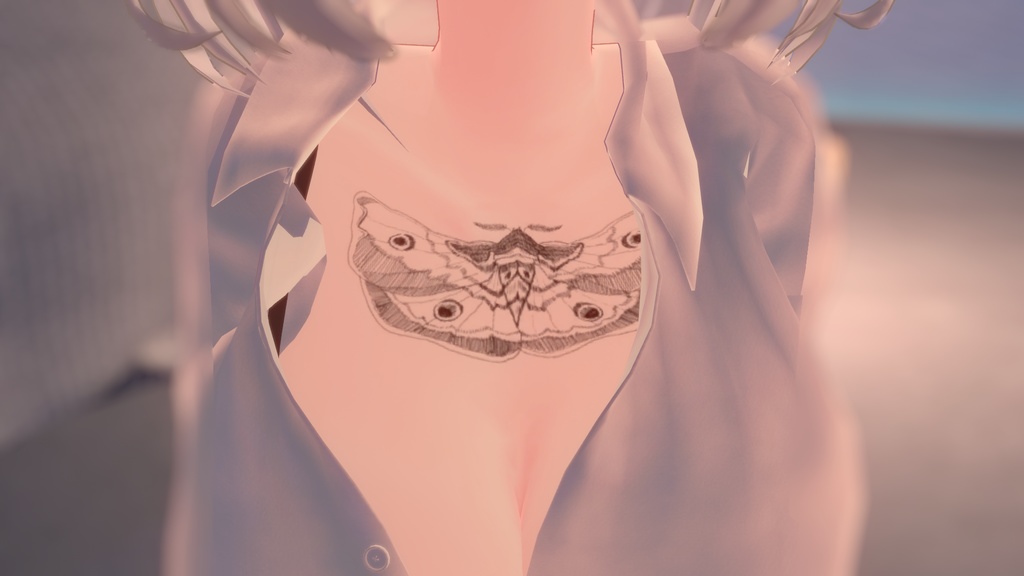 【VRC】Butterflyタトゥー