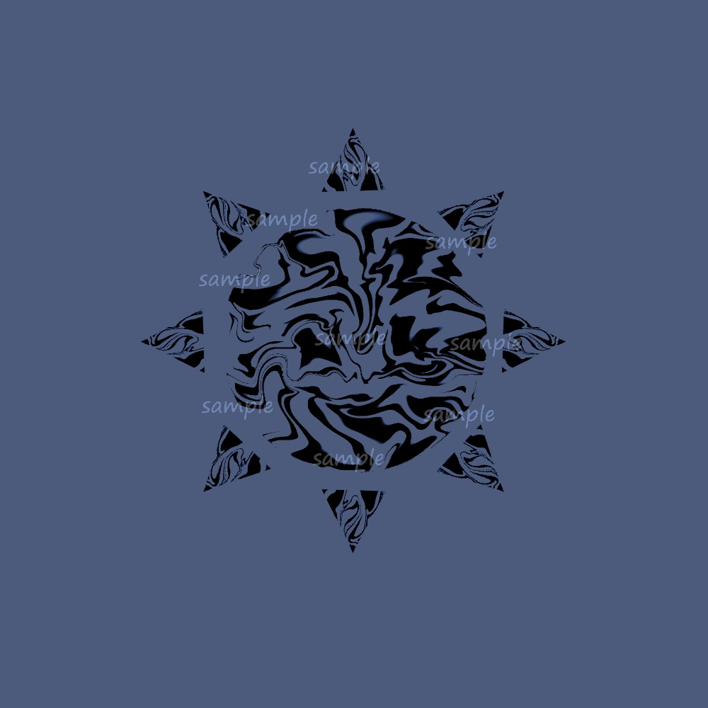 【VRC】月と太陽タトゥー