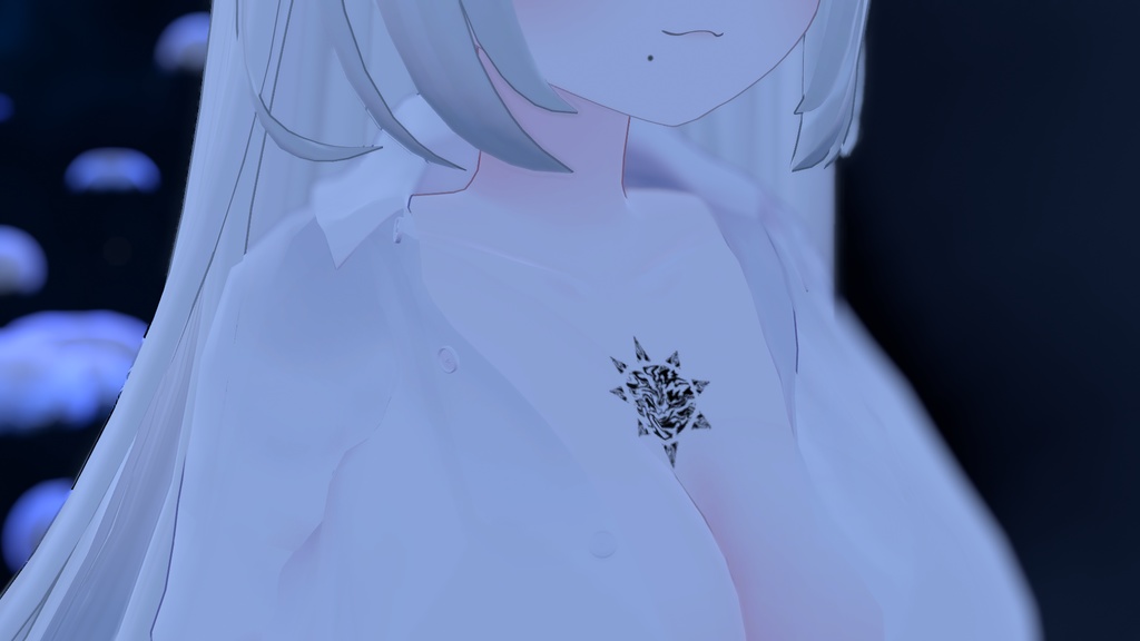 【VRC】月と太陽タトゥー