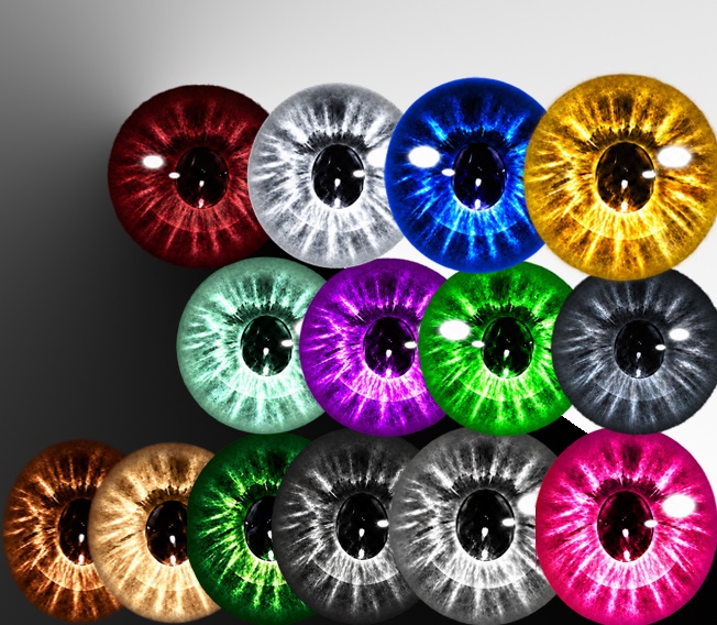 Heterochromia Eye Textures <Shinano>---8 styles