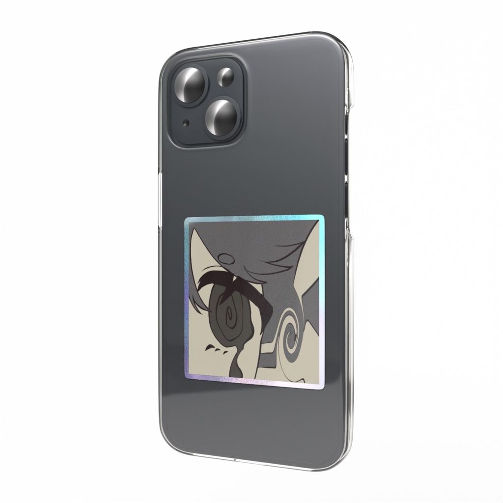 ぐるぐるオメメのステッカー