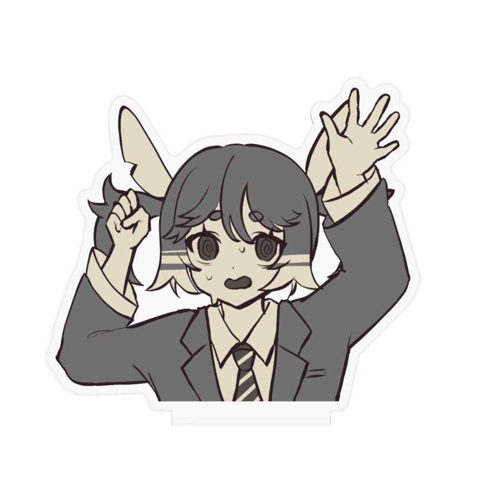 社畜片の時間に飲み込まれるアクリルスタンド