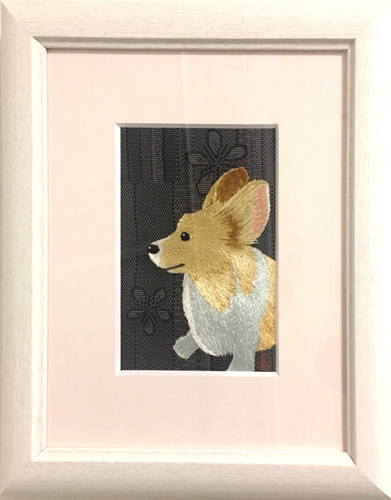 【受注生産】ペットの日本刺繍(オーダーメイド)