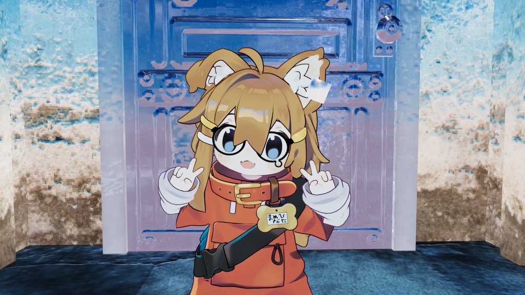 【VRC想定】涙メガネ