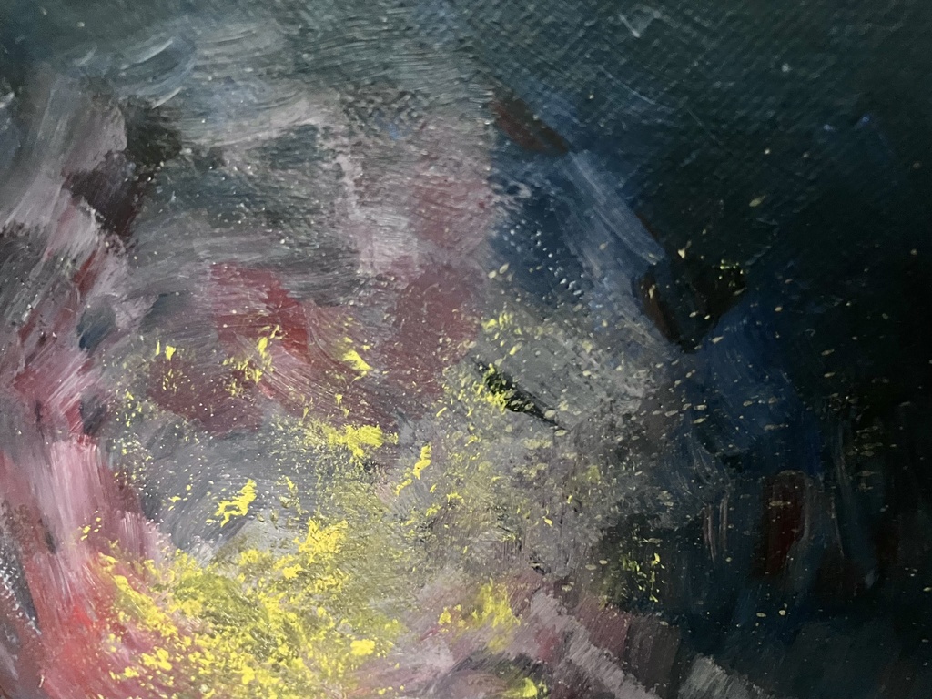 「光の差し込む丘」