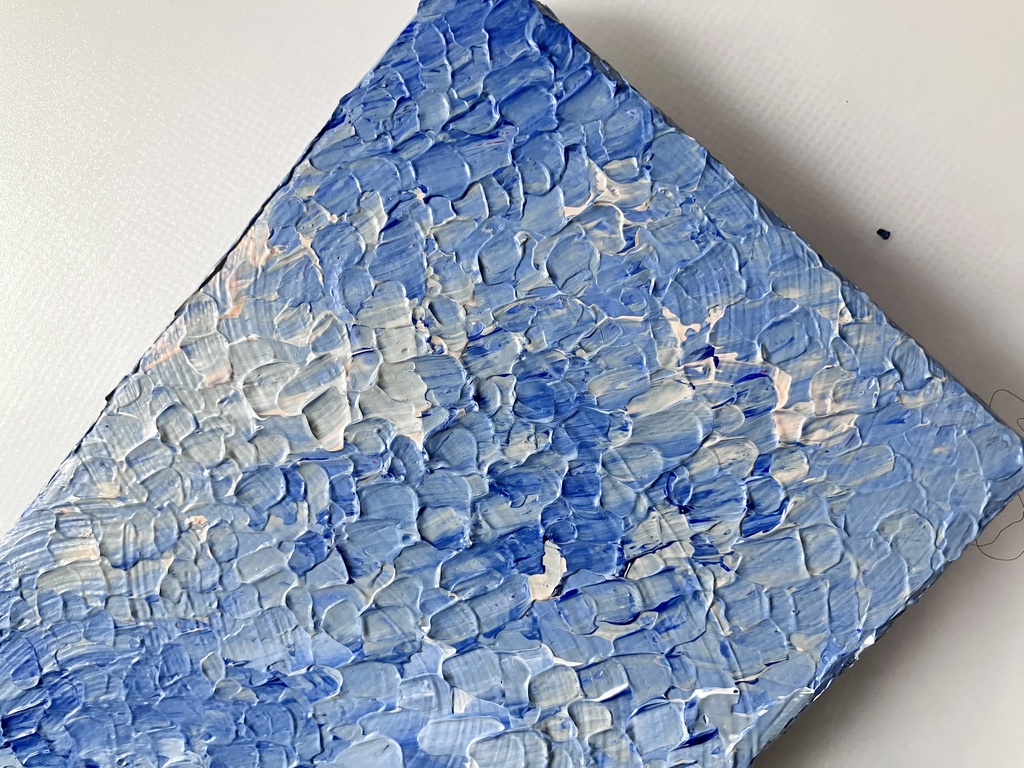 「朝焼けに幽霊」