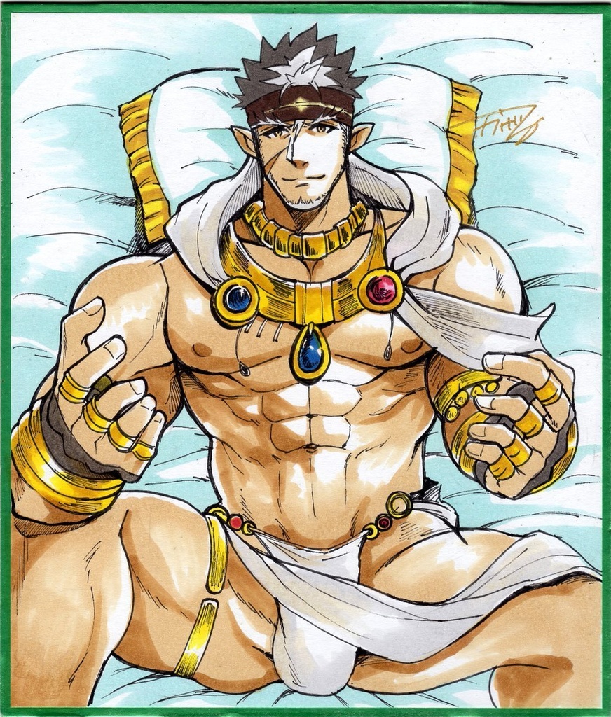 タンガロア 色紙