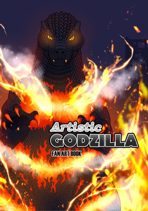 Artistic GODZILLA FAN ART BOOK