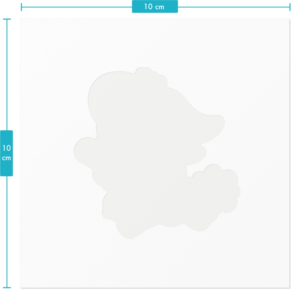 逃げ惑う海魔のステッカー