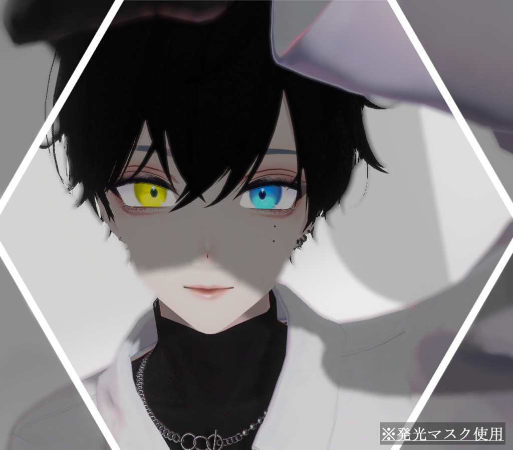 【狛乃/komano】瞳&メイク テクスチャ 01