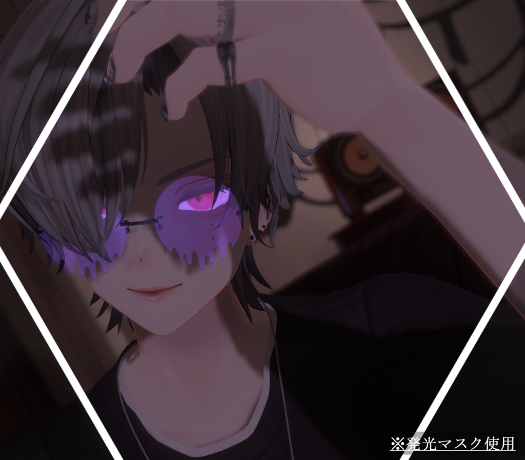 【狛乃/komano】瞳&メイク テクスチャ 01