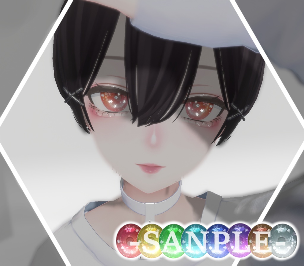【森羅/shinra】Snow Eyes texture**瞳&メイク テクスチャ