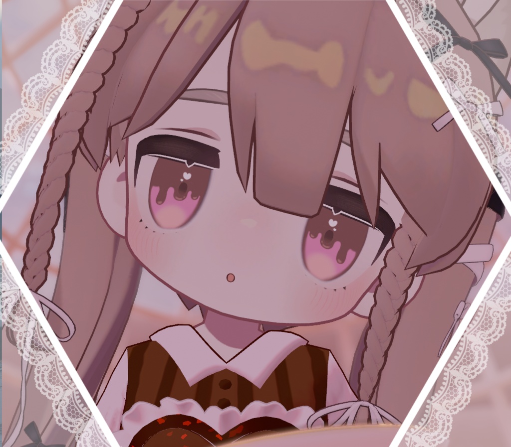 【キプフェル/Kipfel 】chocolate eyes texture♡瞳&メイク テクスチャ