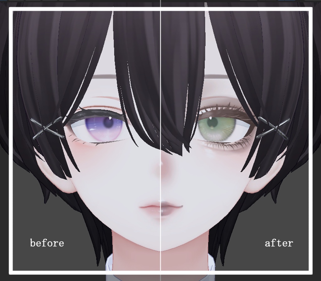 【森羅/shinra】瞳&メイク テクスチャ 04