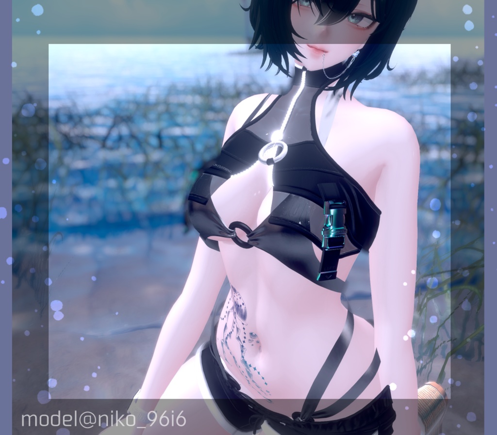 【Tatoo texture】海月タトゥー 複数カラーセット 〔くらげ/jellyfish〕