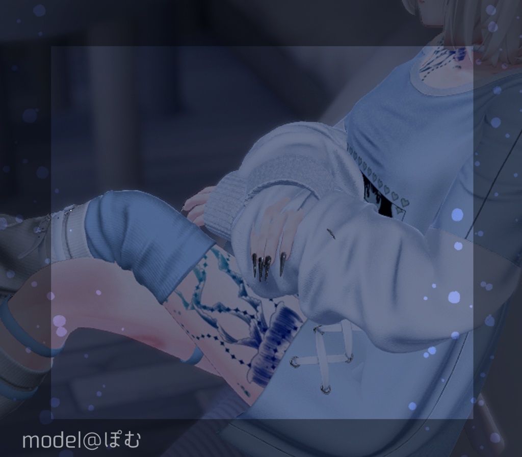 【Tatoo texture】海月タトゥー 複数カラーセット 〔くらげ/jellyfish〕