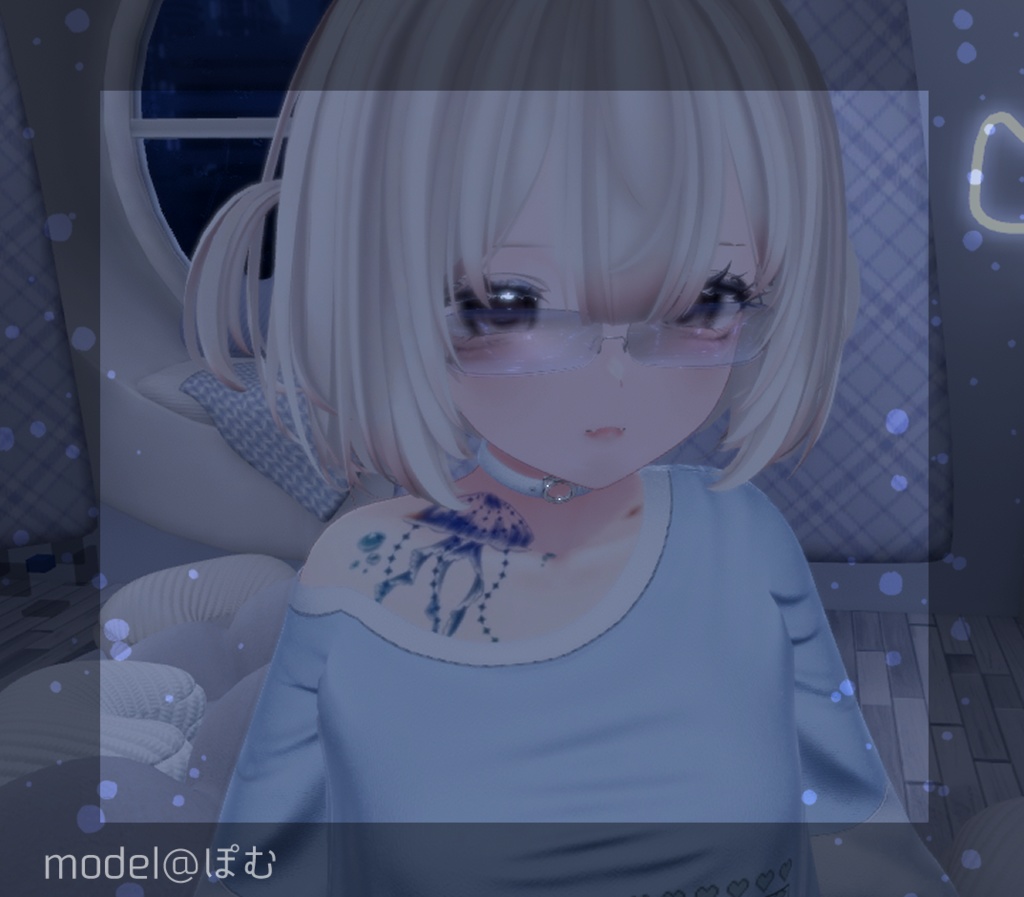 【Tatoo texture】海月タトゥー 複数カラーセット 〔くらげ/jellyfish〕