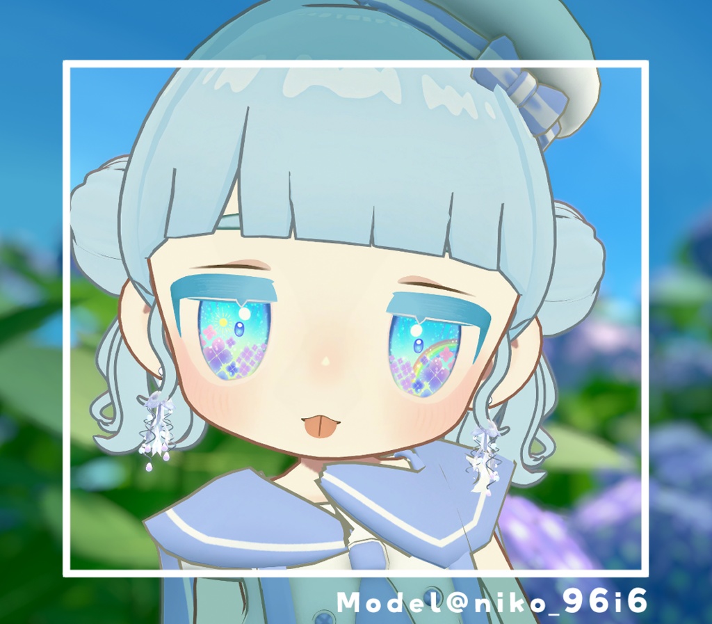 【キプフェル/Kipfel 】紫陽花Eye texture✿瞳&メイク テクスチャ