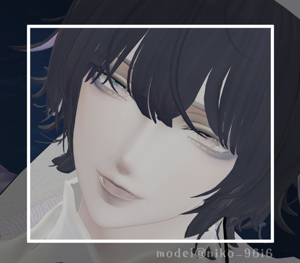 【水瀬/minase】隈取りメイク テクスチャ