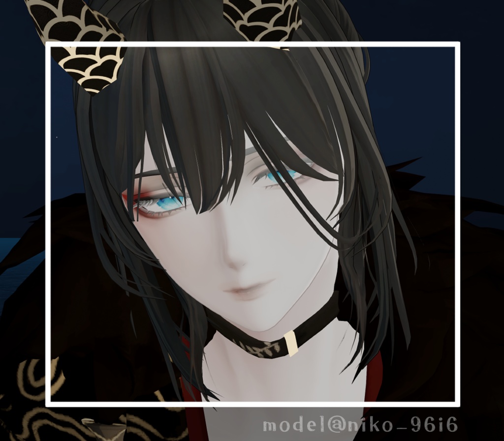 【水瀬/minase】隈取りメイク テクスチャ