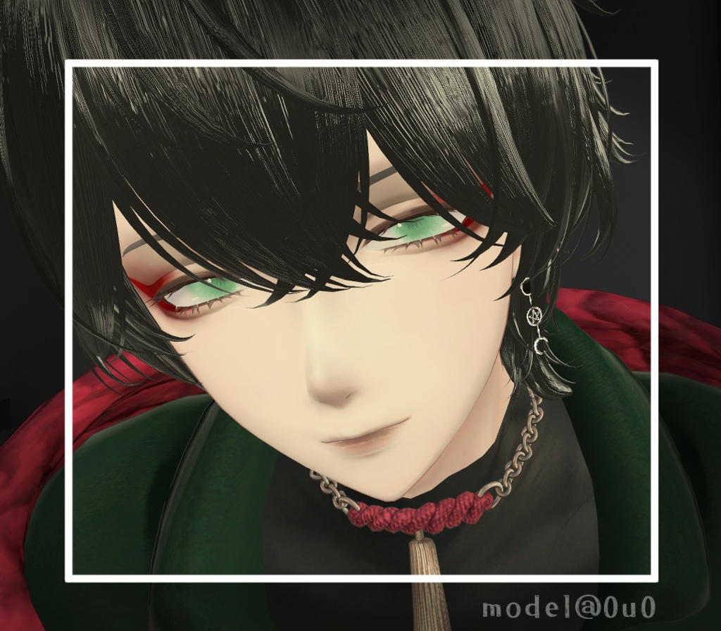 【水瀬/minase】隈取りメイク テクスチャ