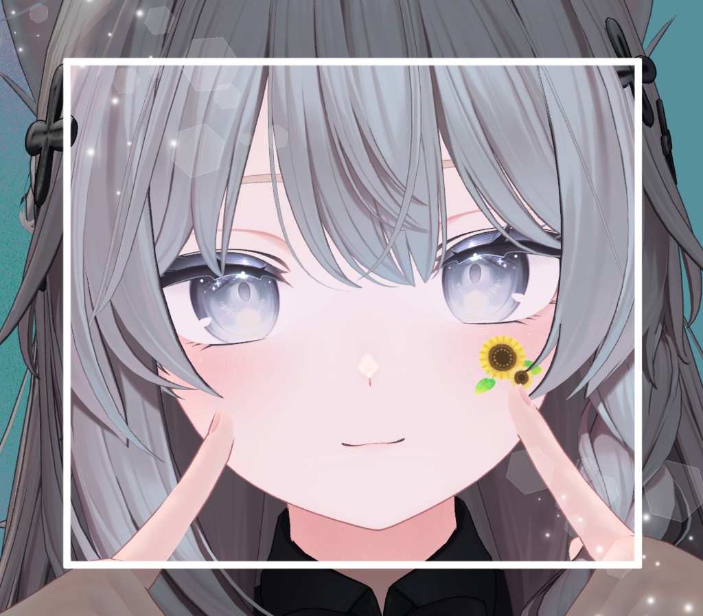 ♡無料/FREE♡【Tatoo texture】ひまわりタトゥー 複数デザインセット