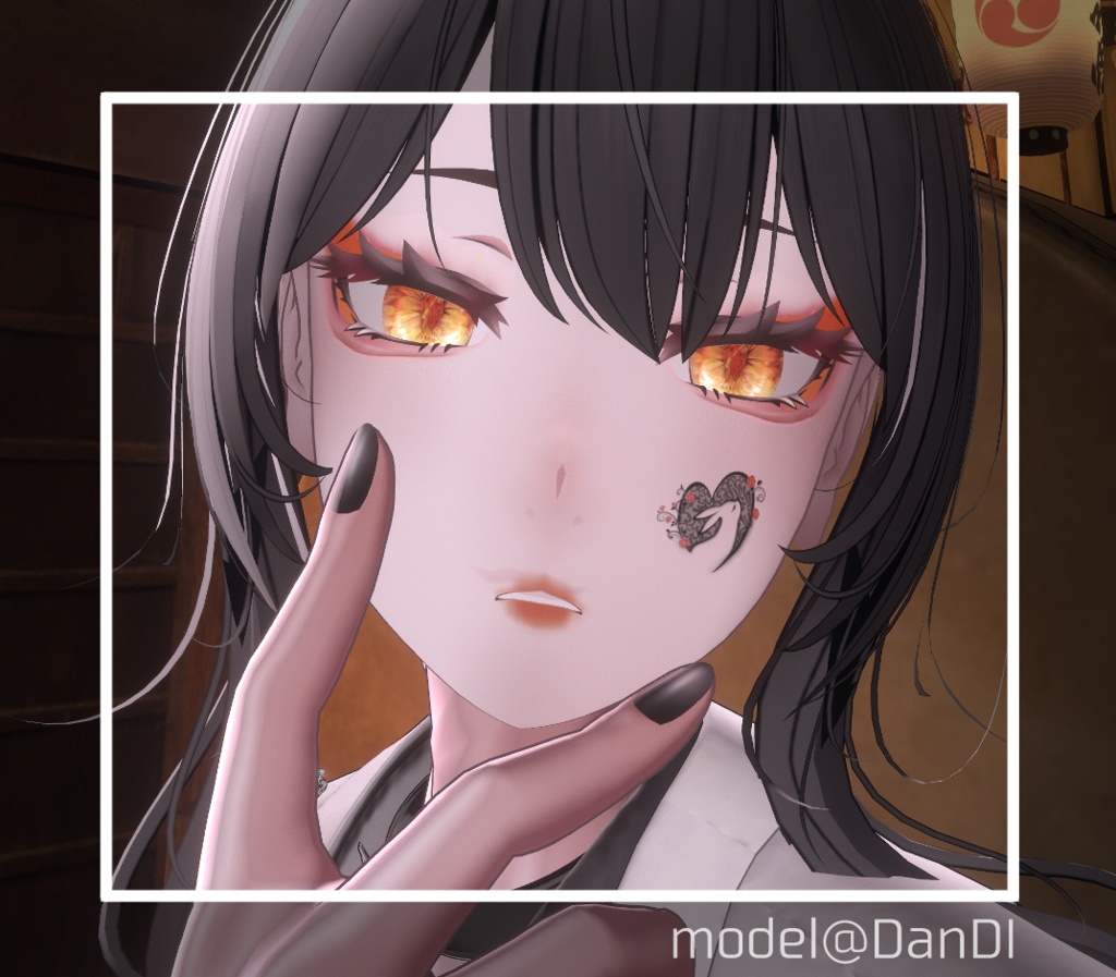 【Tatoo texture】うさちゃんハートタトゥー 複数デザインセット