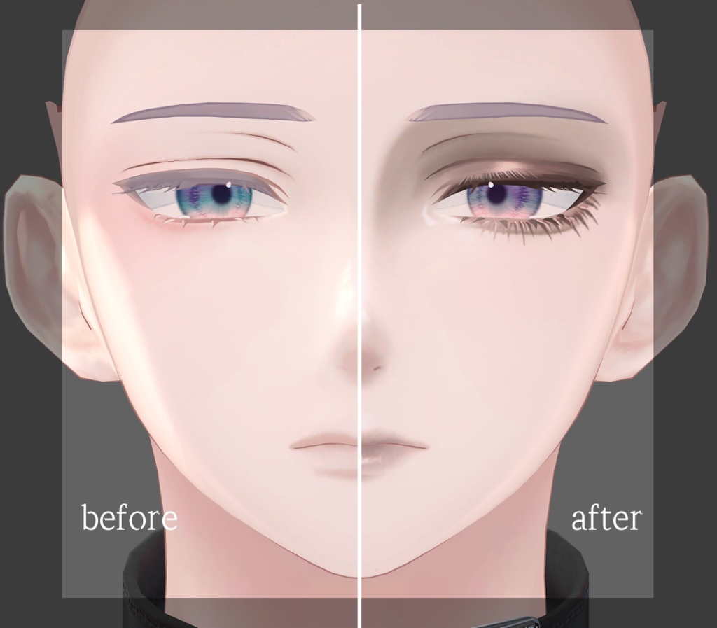 【水瀬/minase】メイク テクスチャ 04