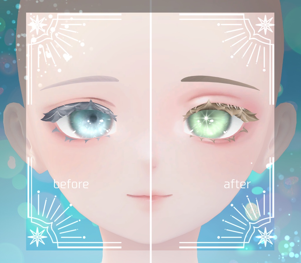 【跳雪 /Toyuki】アイ&メイク テクスチャ01 Eye&Makeup Texture