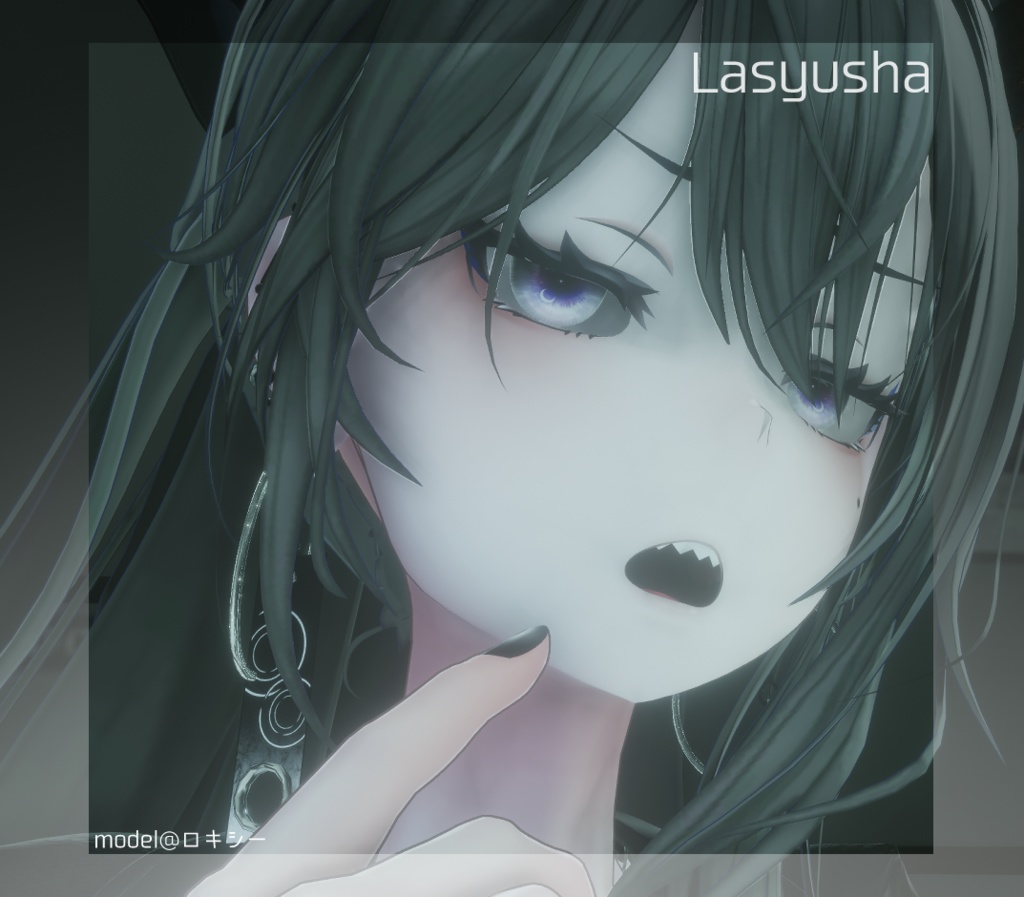 【24アバター対応】隈取りメイクテクスチャ Make up texture