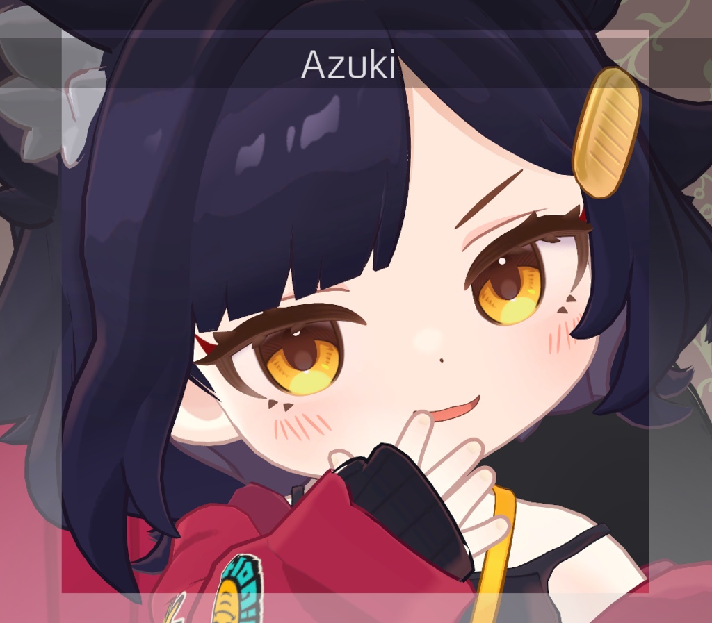 【24アバター対応】隈取りメイクテクスチャ Make up texture