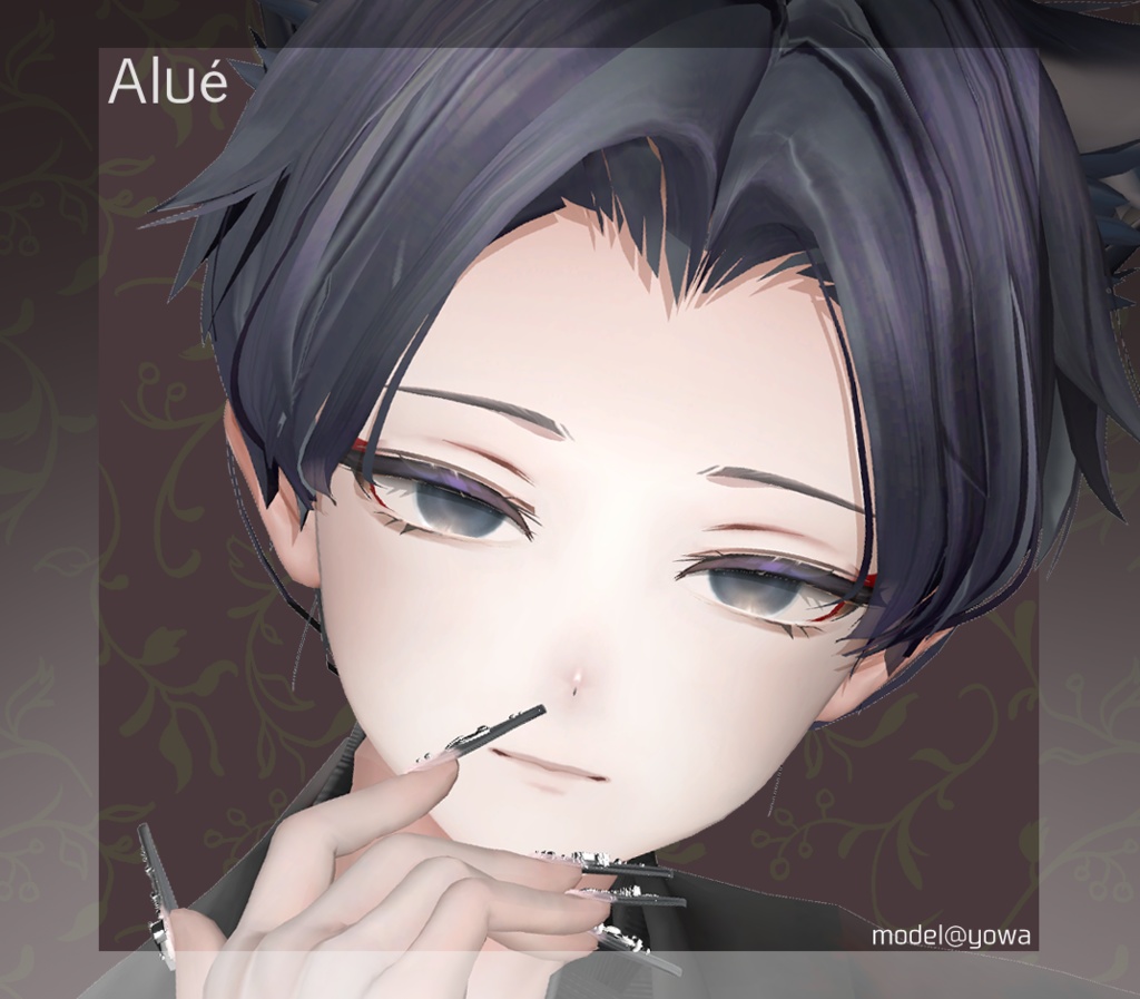 【24アバター対応】隈取りメイクテクスチャ Make up texture