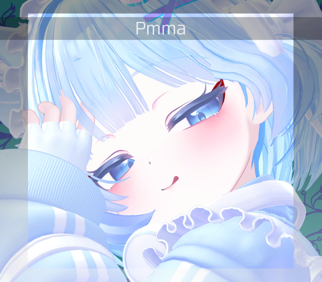 【24アバター対応】隈取りメイクテクスチャ Make up texture