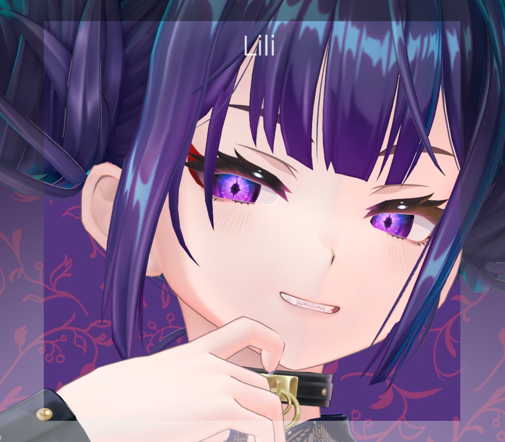 【27アバター対応】隈取りメイクテクスチャ Make up texture