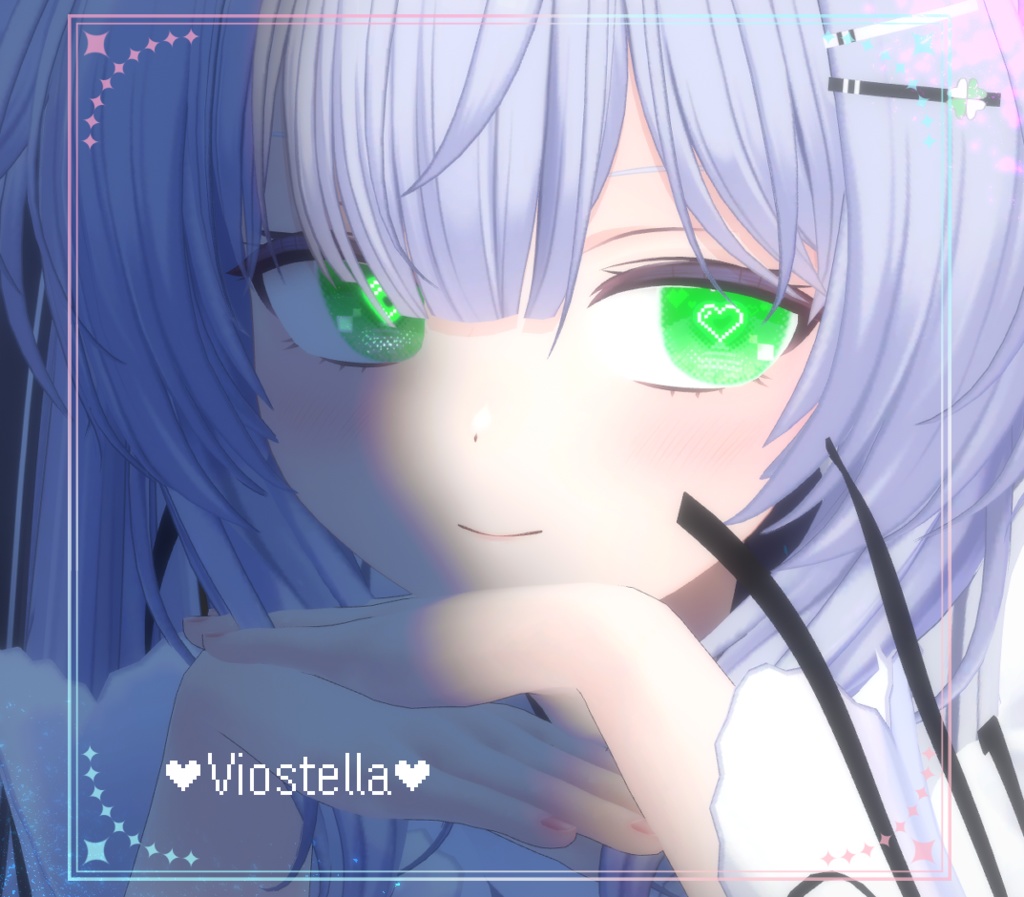 【28アバター対応】PIXEL♥EYE アイテクスチャ EYE texture