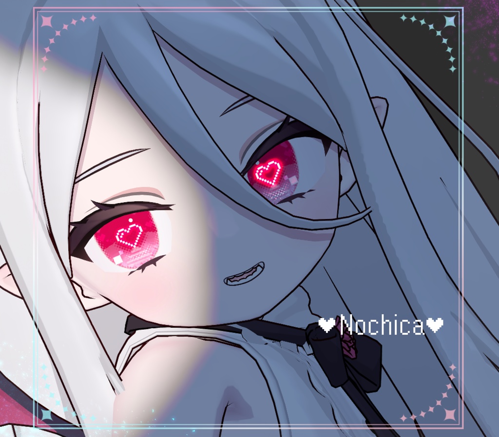 【28アバター対応】PIXEL♥EYE アイテクスチャ EYE texture