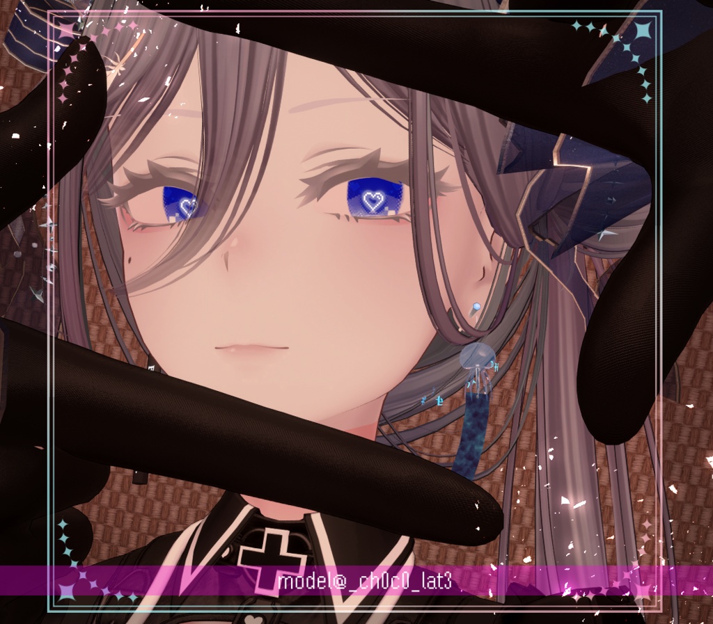 【28アバター対応】PIXEL♥EYE アイテクスチャ EYE texture