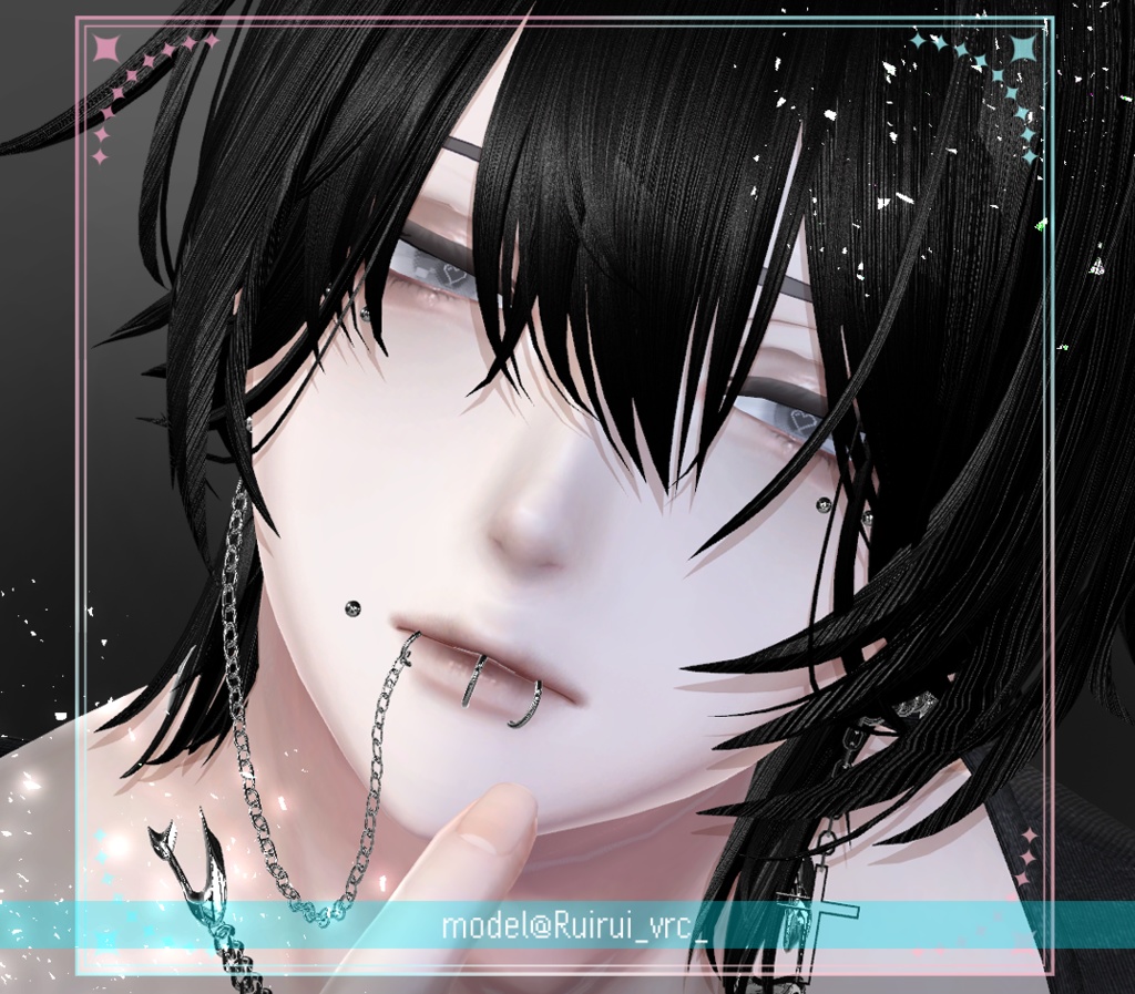 【28アバター対応】PIXEL♥EYE アイテクスチャ EYE texture